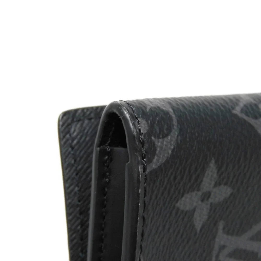 LOUIS VUITTON Second Bag Porto Document Frank GM Black Case Monogram Eclipse